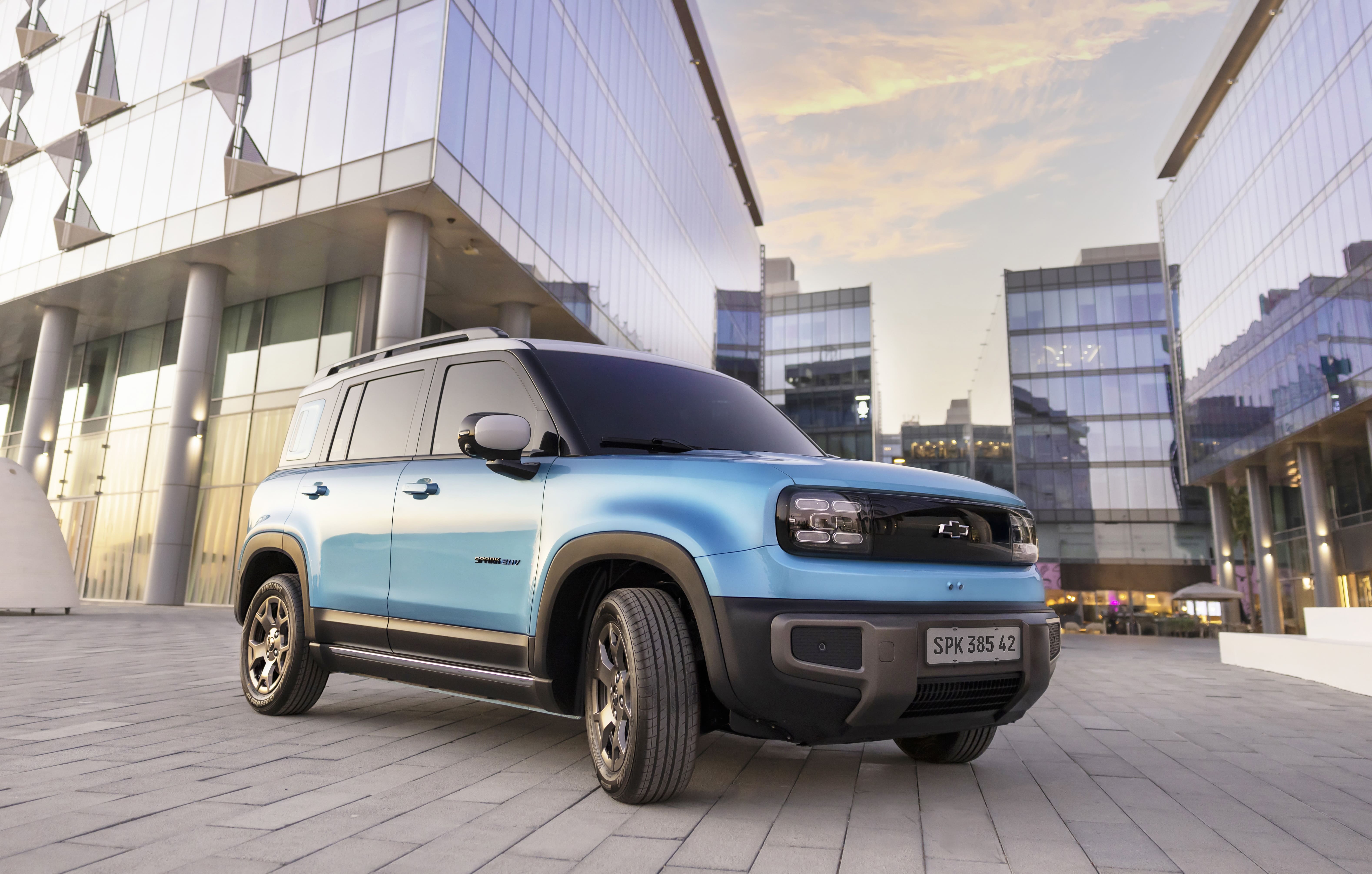 Chevrolet presenta el nuevo Spark EUV, el SUV compacto 100% eléctrico que marca la evolución de un ícono urbano